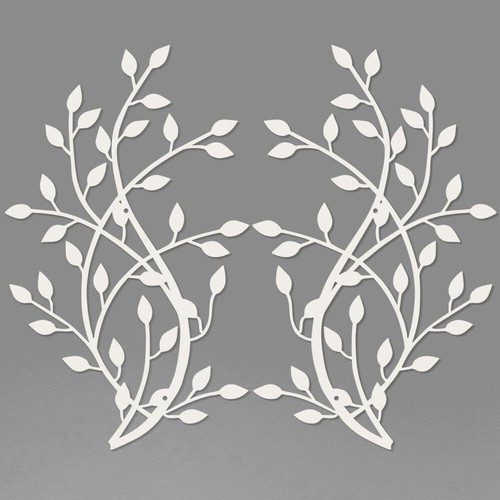 Meltset metal tree leaf wall - meltset,
