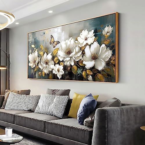 Wall art modern flower artwork - flower,