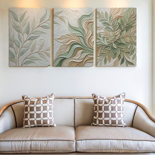 Pieces botanical leaf - 3,